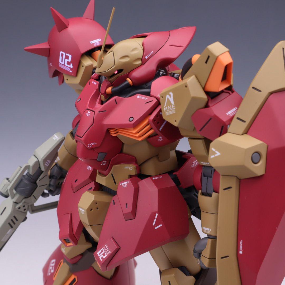 【プレバン限定！】HG メッサーF02型 マインレイヤー装備 全塗装 完成品
