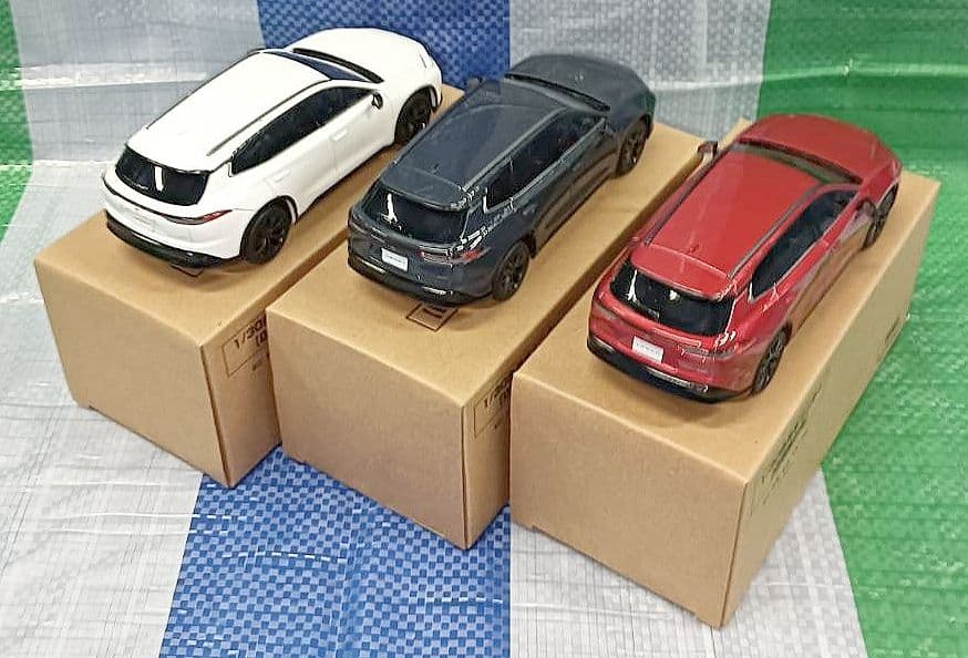 非売品 1/30 トヨタ クラウン エステート カラーサンプル 3台セット