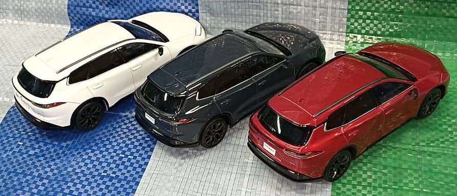 非売品 1/30 トヨタ クラウン エステート カラーサンプル 3台セット