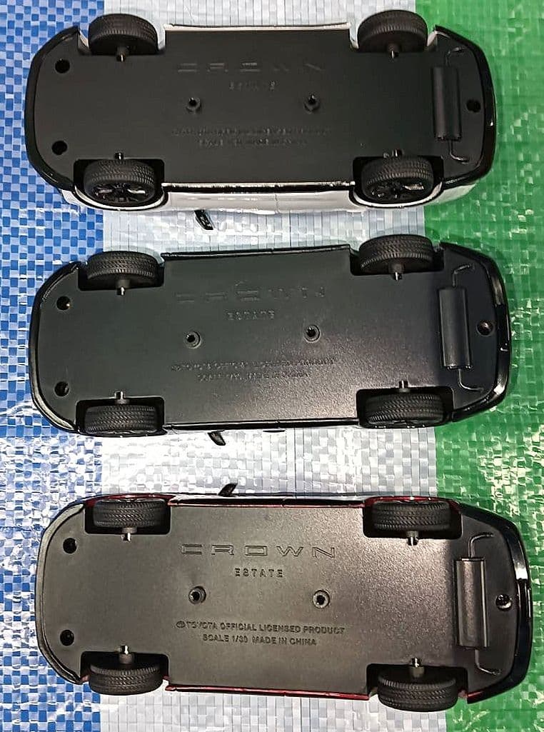 非売品 1/30 トヨタ クラウン エステート カラーサンプル 3台セット
