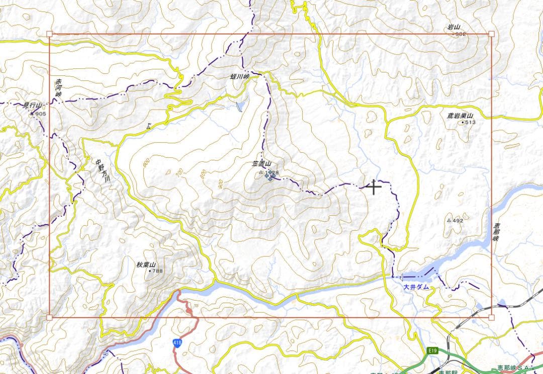 鉄道ジオラマ背景用山岳模型　　中央東線　南アルプス　鉄道レイアウトの背景に最適