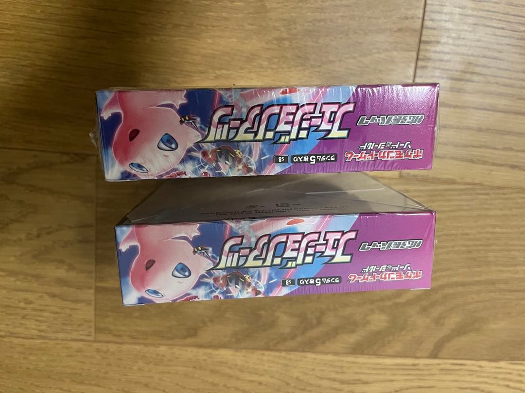 ポケモンカードゲーム フュージョンアーツ　シュリンク付き　２ボックス