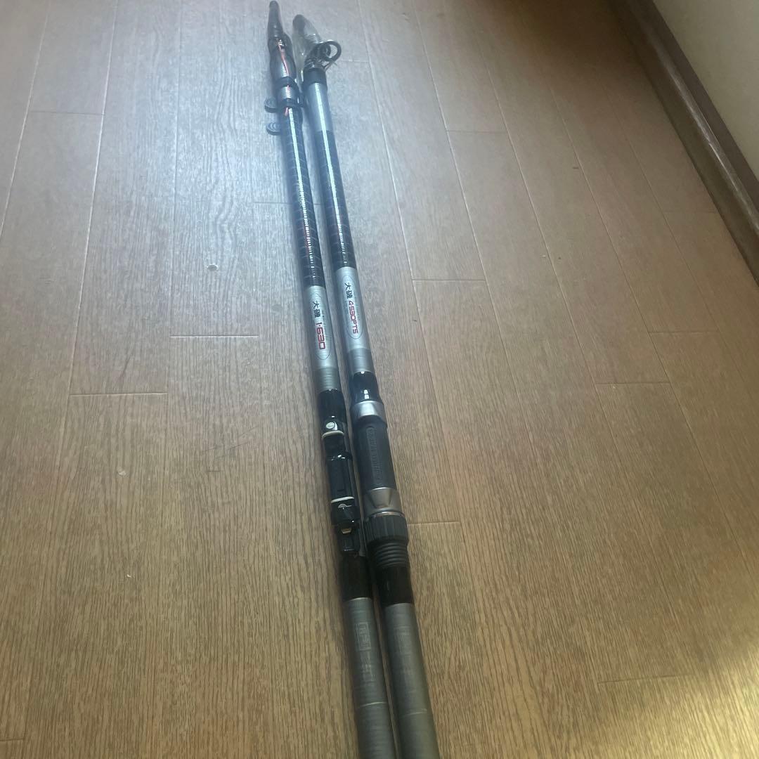 大機釣竿2本