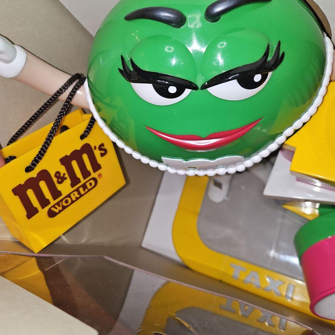 新品 ヴィンテージ M&M's グリーンショッパー チョコレートディスペンサー