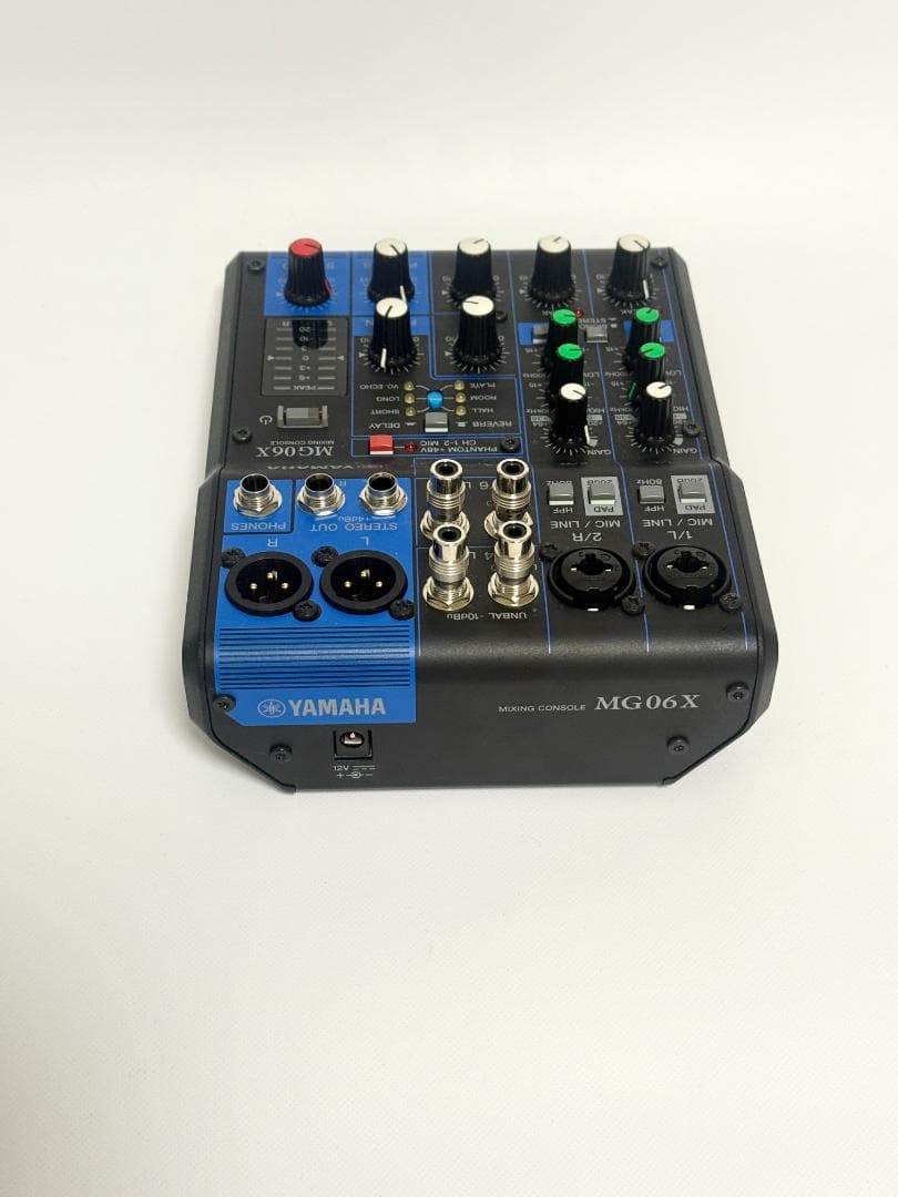 YAMAHA 6チャンネルミキシングコンソール MG06X ヤマハ