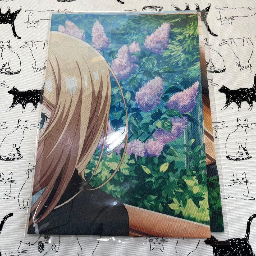 乙女ゲー世界はモブに厳しい世界です BD全巻購入特典 A3布ポスター モブせか