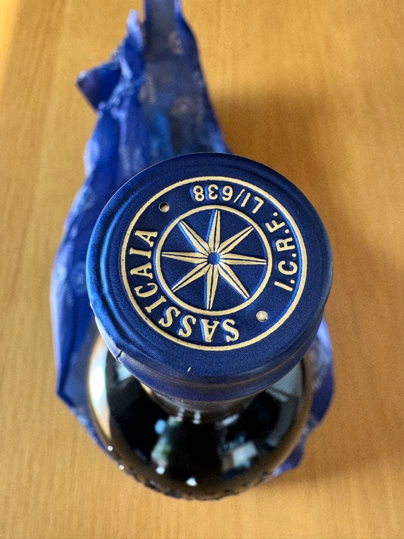 WA100‼️Sassicaia 2016年Bolgheri Sassicaia