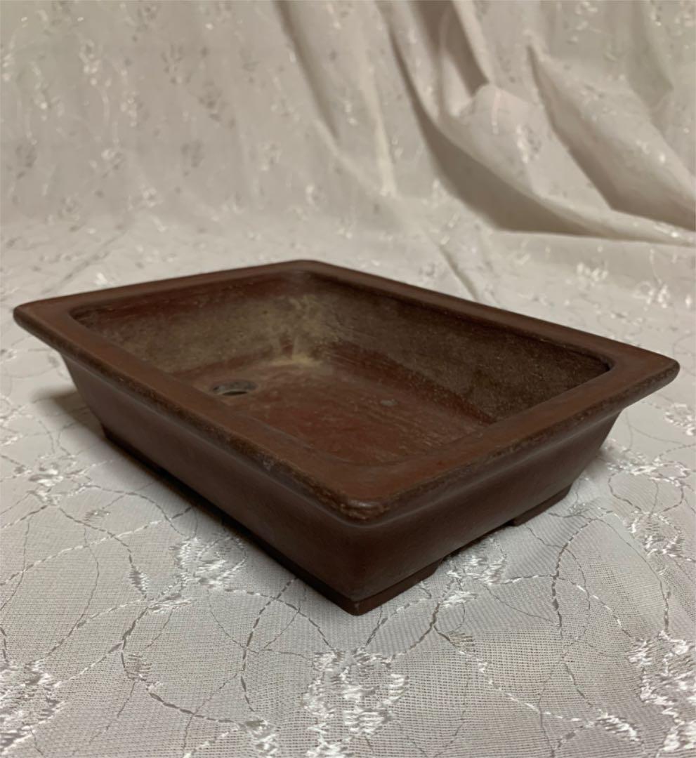 柴勝　長方　盆栽鉢