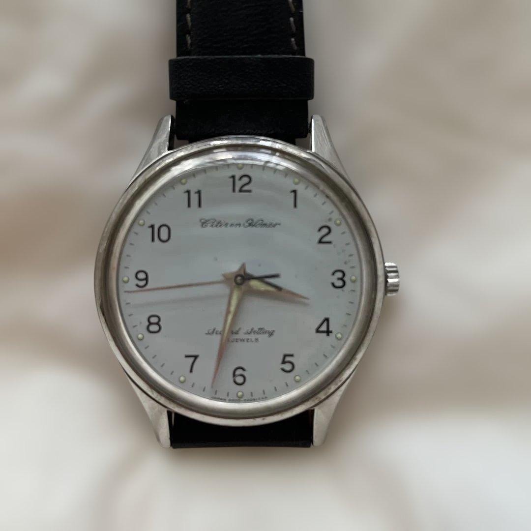 国鉄北総　レトロ腕時計