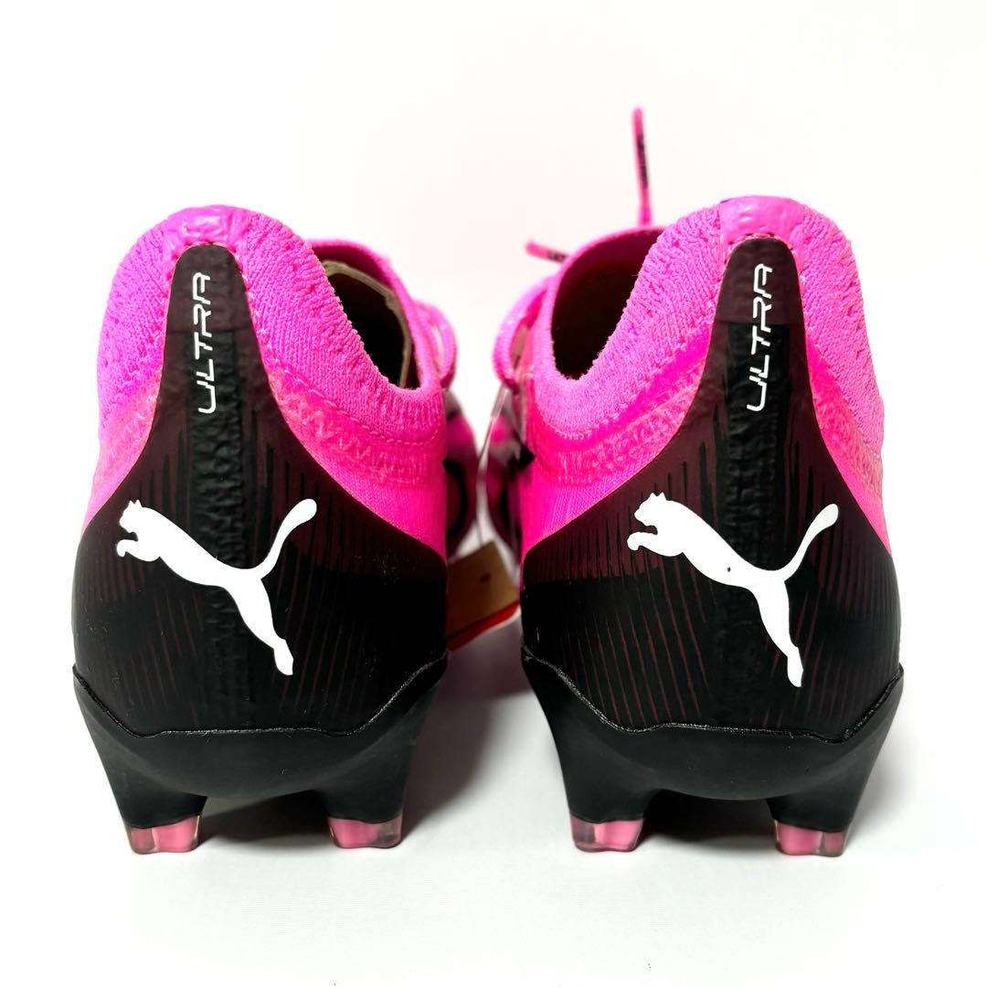 新品 プーマ W ウルトラ アルティメット FG/AG ポイズンピンク 23.0