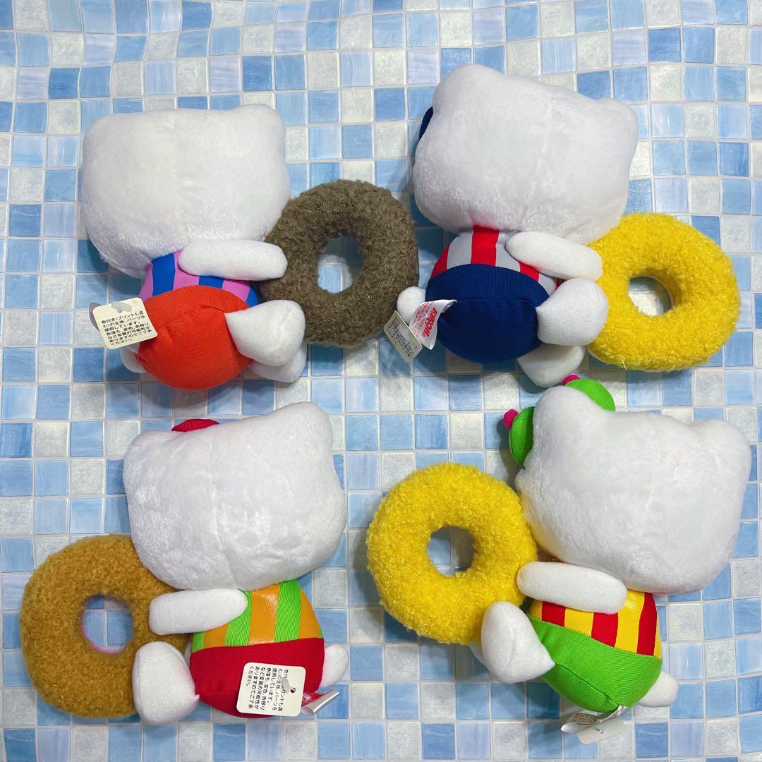 サンリオ　ハローキティ　ドーナツ　ぬいぐるみ　4点セット
