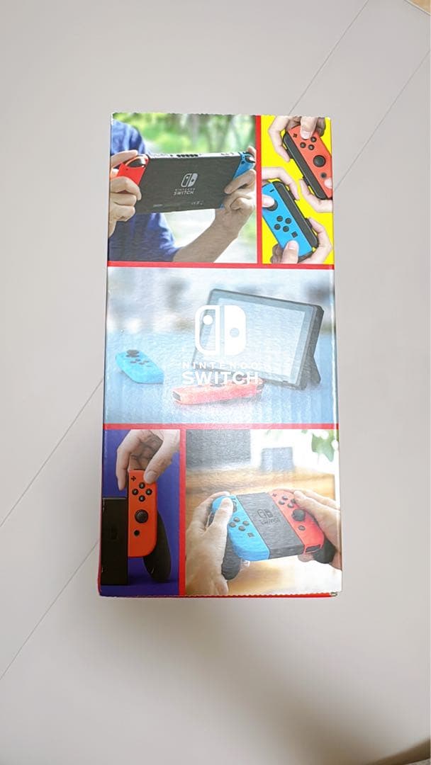 [美品]Nintendo Switch 本体 バッテリー強化版　SDカード付