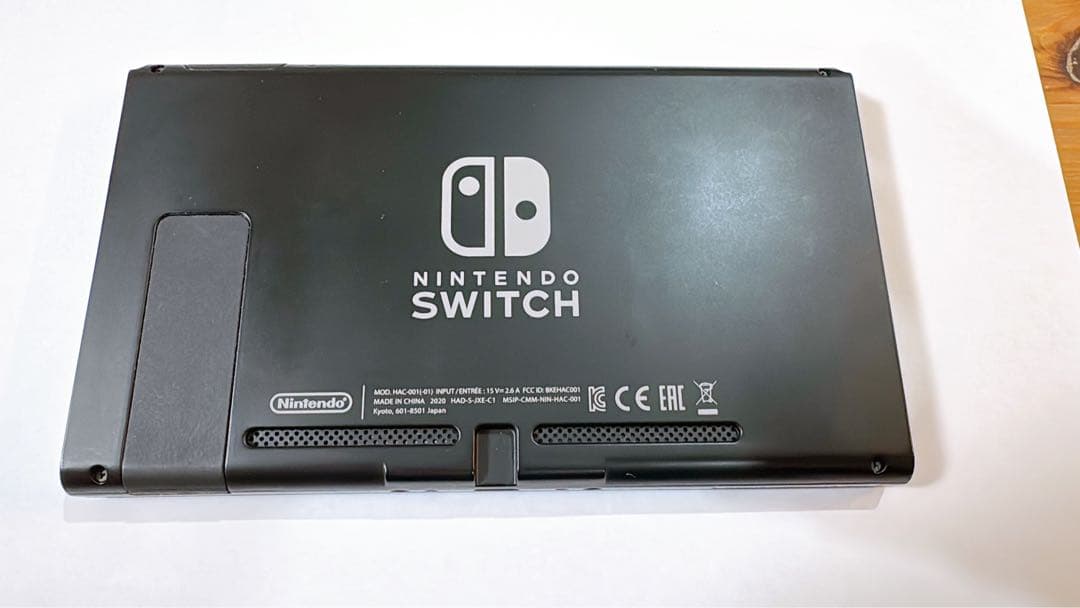 [美品]Nintendo Switch 本体 バッテリー強化版　SDカード付