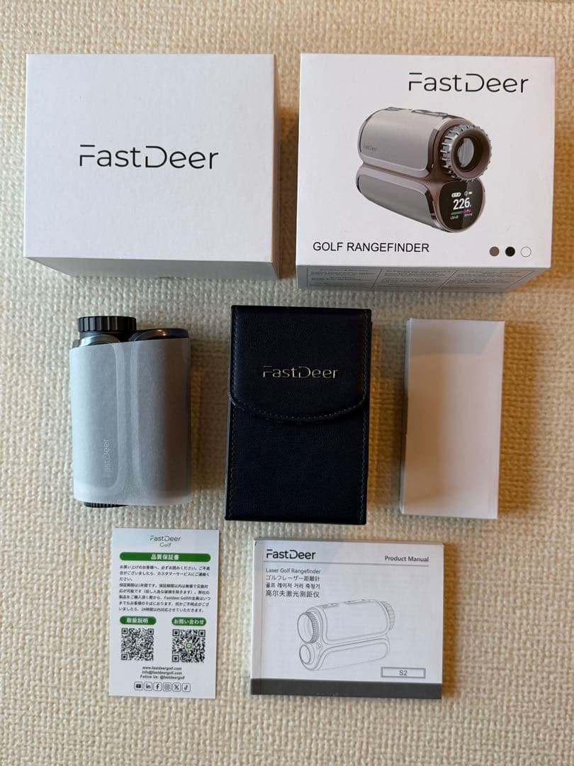 【新品】FastDeer S2 ゴルフ用距離計