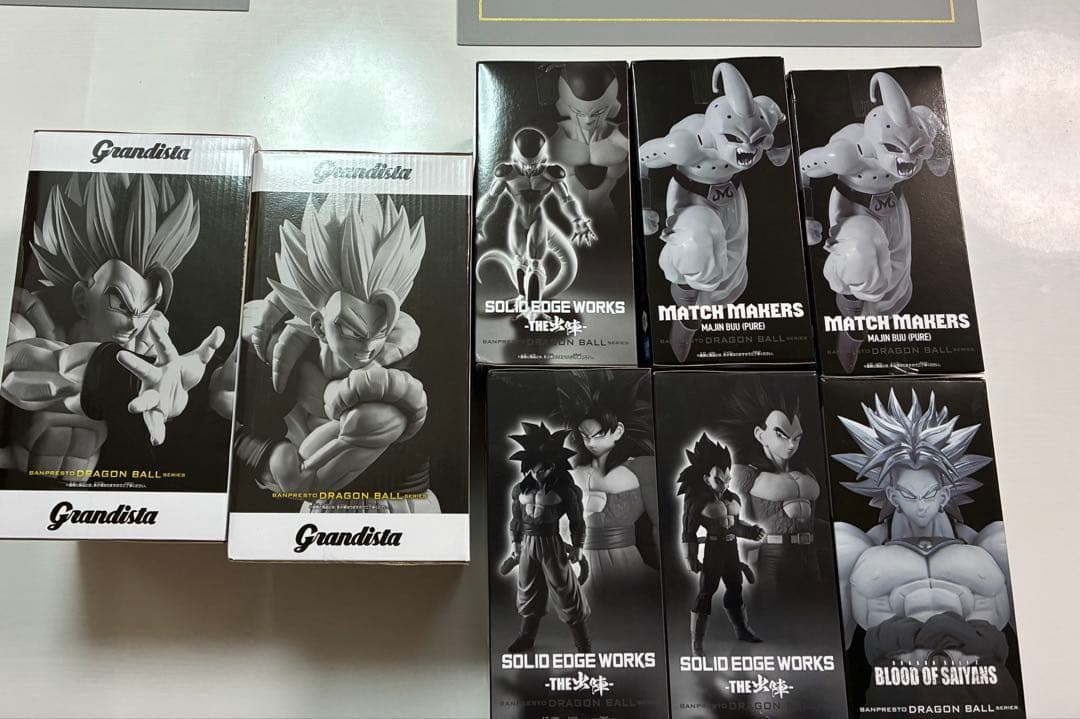 ドラゴンボール　フィギュア　8体　ゴジータ　魔人ブウ　フリーザ　ブロリー　超4