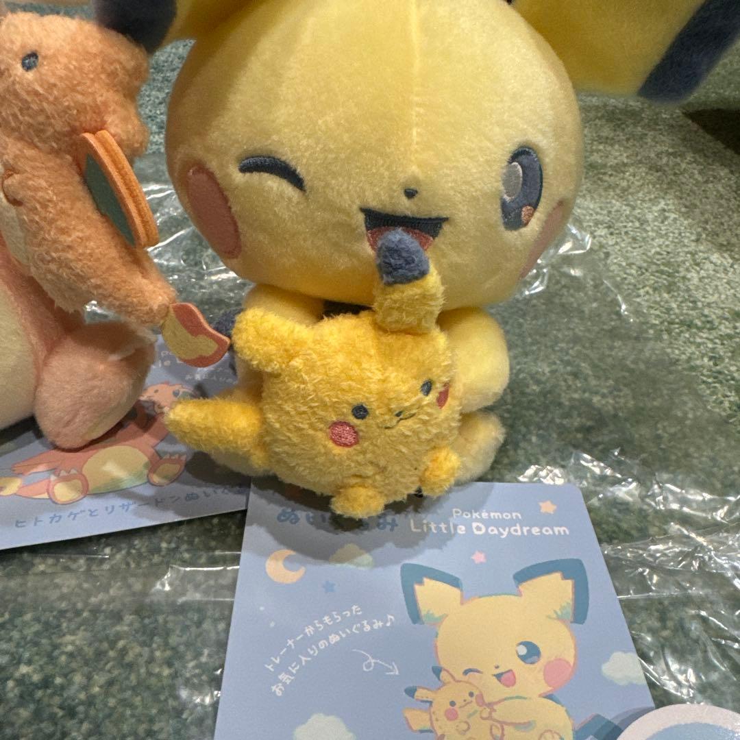 ポケモン ぬいぐるみ マスコット Little Daydream ４個セット