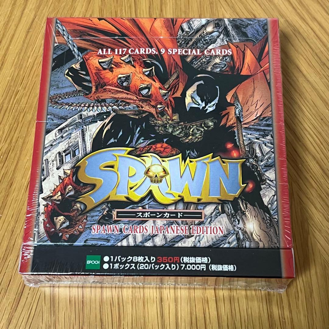 SPAWN CARDS BOX シュリンク未開封 エポック社 1998 オマケ付