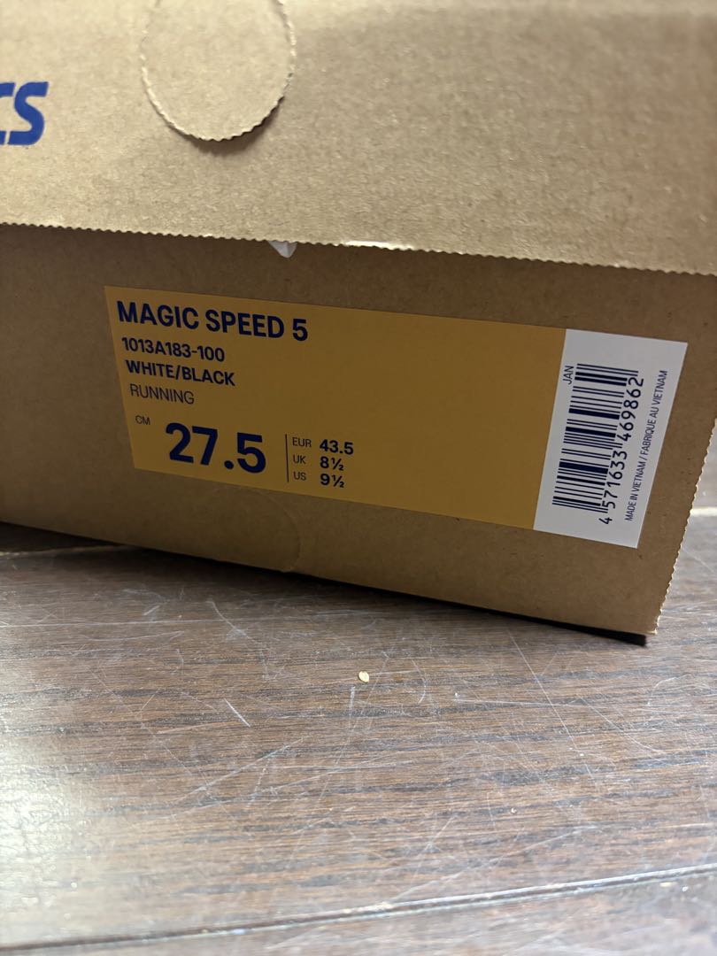 マジックスピード5 27.5cm MAGIC SPEED5新品