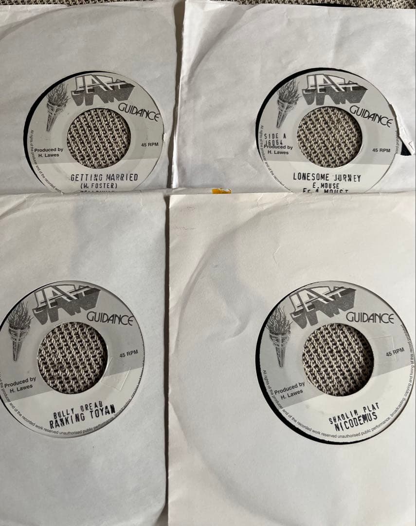 64枚セット　80's前半　生音　ダンスホール　レア盤　オリジナル盤　多数