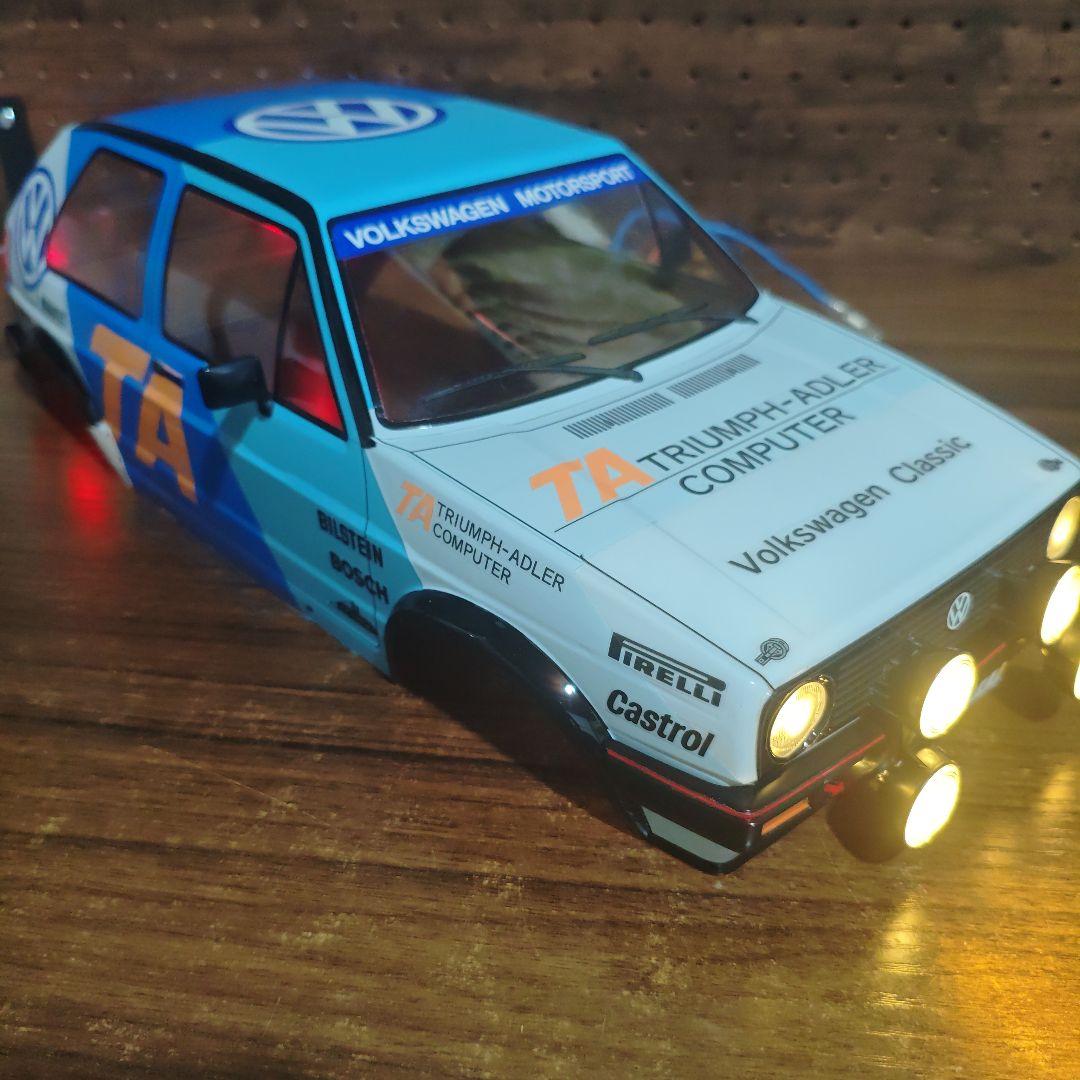 タミヤ　フォルクスワーゲン　ゴルフ Ⅱ GTI ボディ