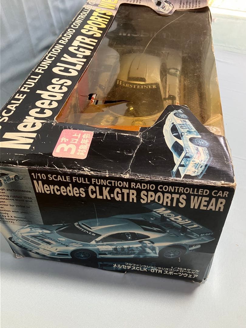 メルセデス CLK-GTR SPORTS WEAR 1/10 ラジコン ジャンク