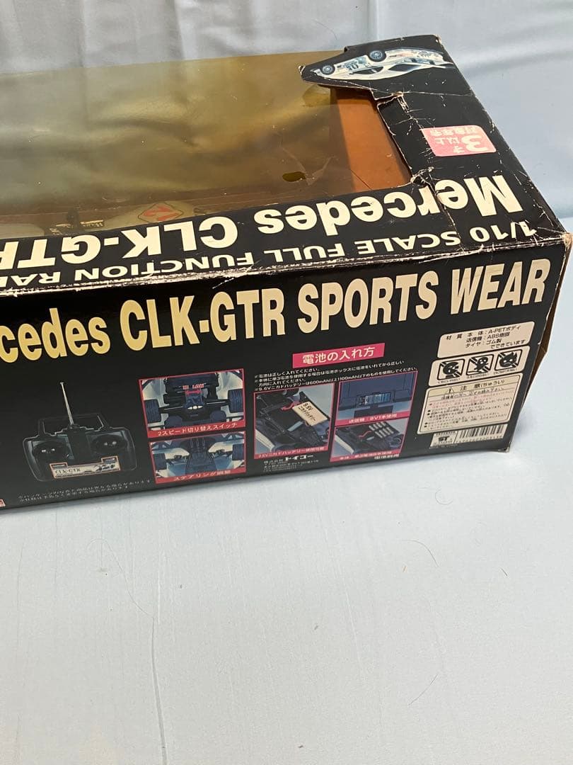 メルセデス CLK-GTR SPORTS WEAR 1/10 ラジコン ジャンク