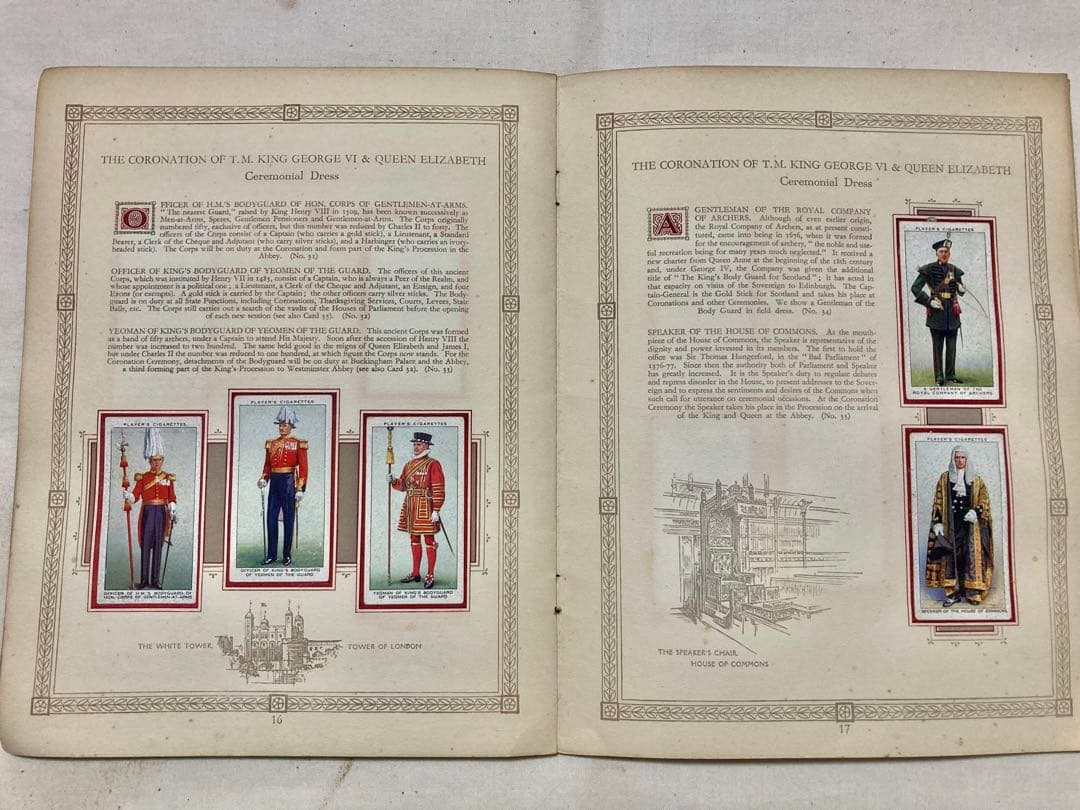 ビンテージPLAYER’S CARDS(1937年EVI ELIZA.