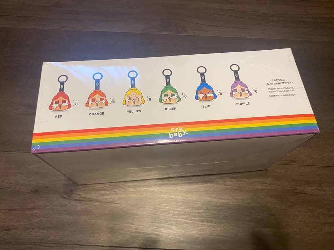 キーホルダー・アクリルキーホルダー POP MART CRYBABY Cheer Up, Baby!