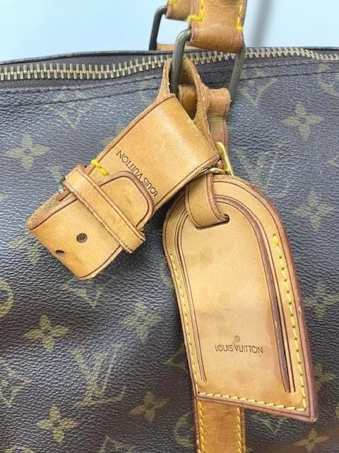 ルイヴィトン モノグラム キーポル ボストンバッグ ヴィンテージ ネームタグ付