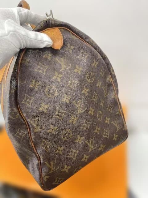 ルイヴィトン モノグラム キーポル ボストンバッグ ヴィンテージ ネームタグ付