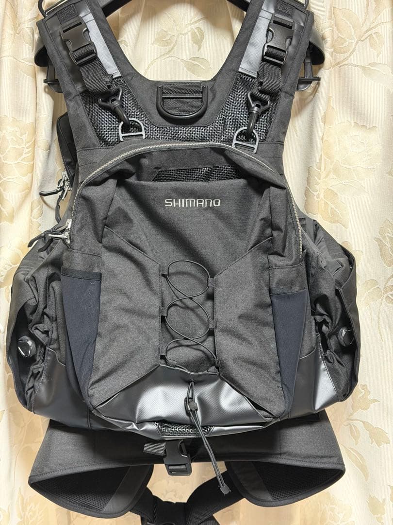 シマノ　サーフトリッパーベスト　VF-275W BLACK Mサイズ