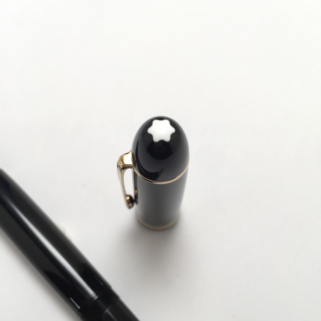 きれい 80年代 モンブラン 万年筆 149 14K 中白 エボナイト