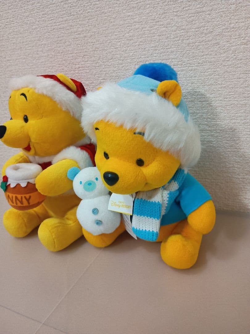 5 11/20　ディズニーリゾート　くまのぷーさん　クリスマス　ぬいぐるみ