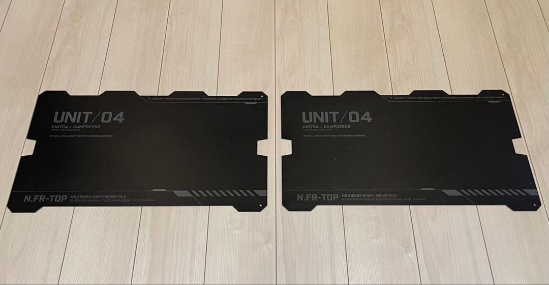 CAMP GEEKS N.FR-top TYPE UNIT/04 2枚セット