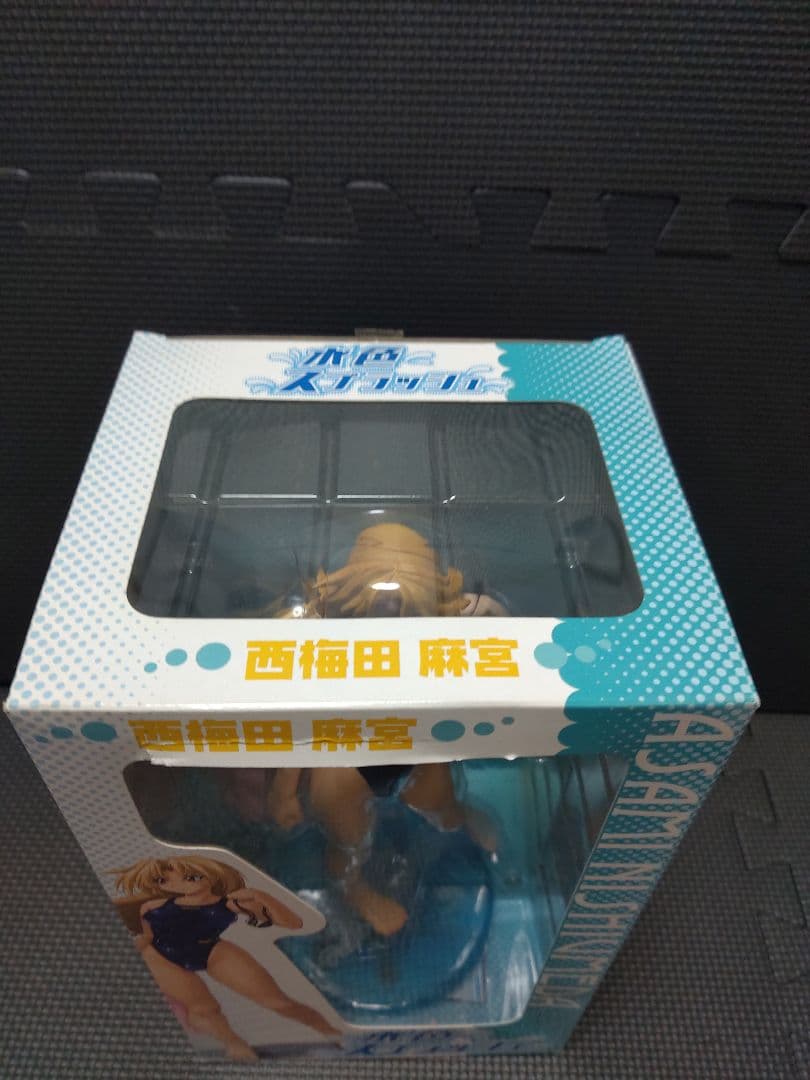 水色スプラッシュ 西梅田麻宮　水着　フィギュア　ムービック　美品
