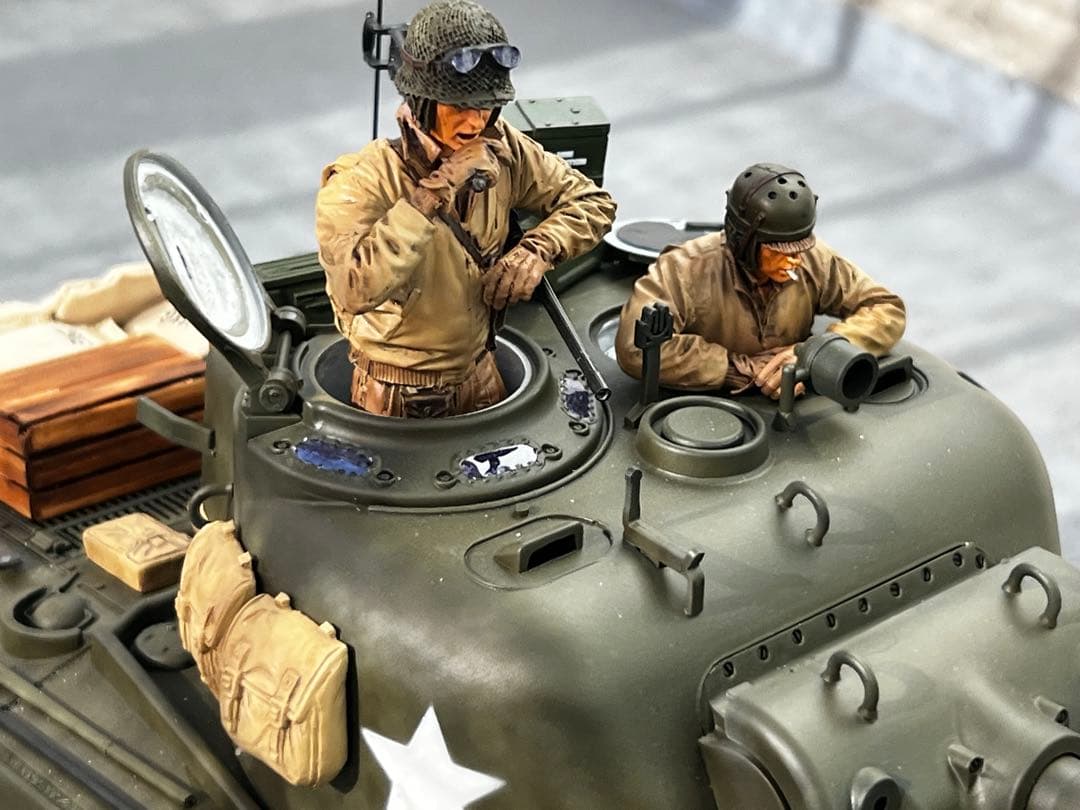 1/16 シャーマン戦車用 アメリカ兵 レジンフィギュア