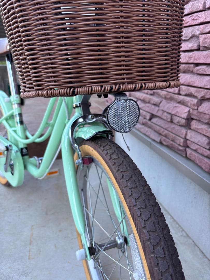 子供用自転車 18インチ 前カゴ付き　前後反射板付き　直接引渡し　神奈川