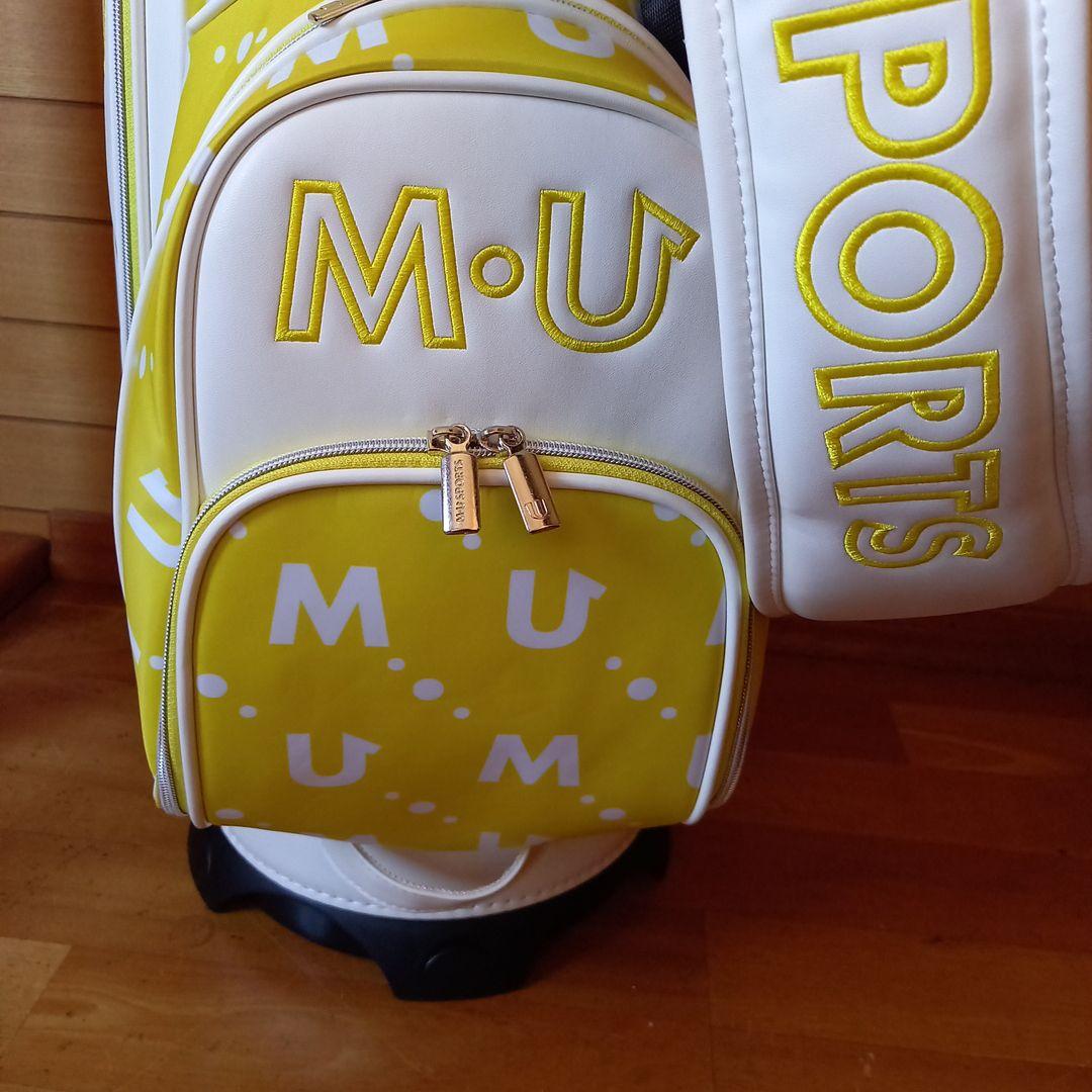 半額以下！　最新モデル　MU SPORTS　ミエコウエサコ　キャディバッグ　撥水