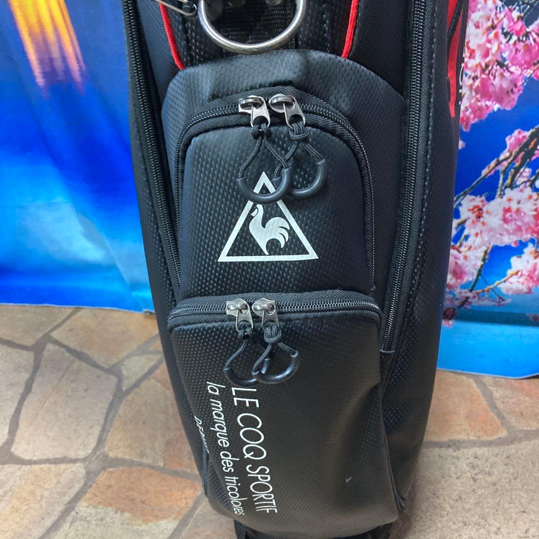 寶BU-1096 LE COQ SPORTIF キャディバッグ ブラック