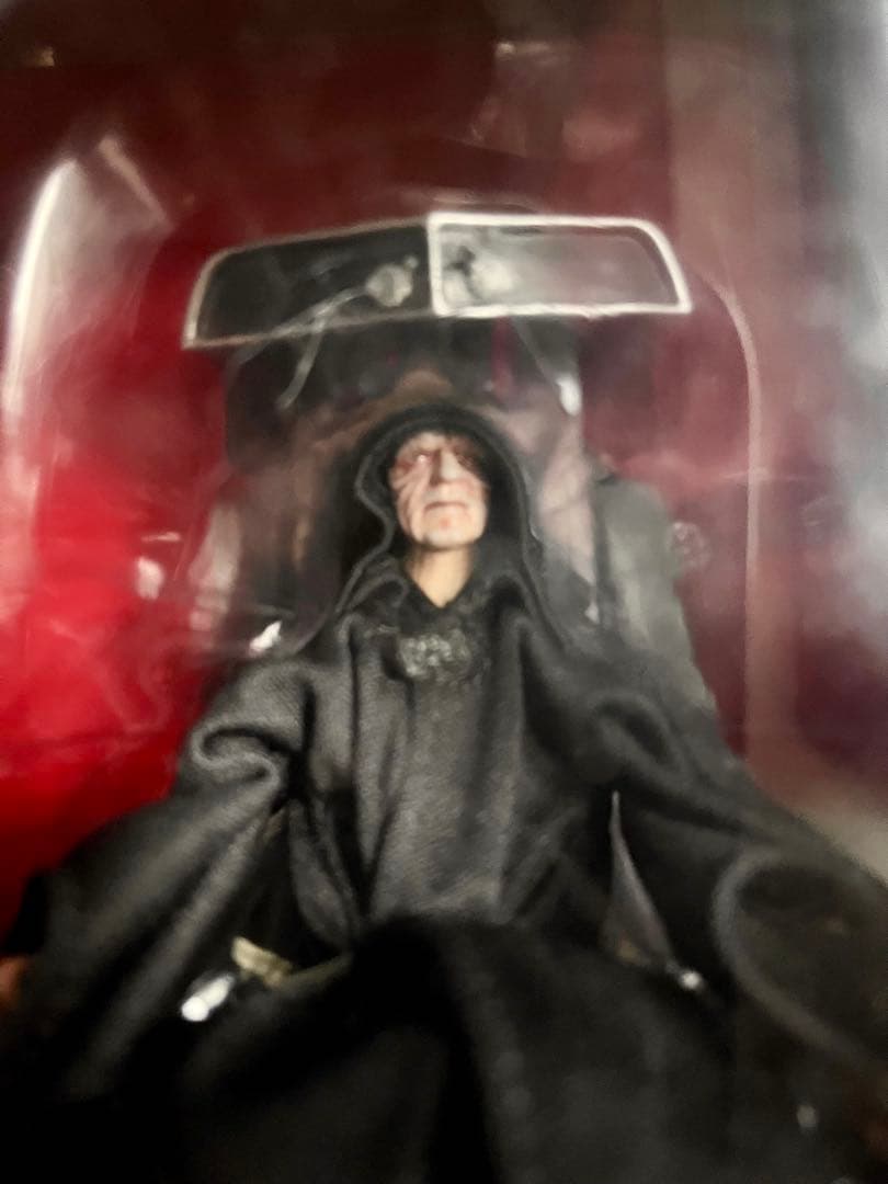 未開封　スターウォーズ　ブラックシリーズ　パルパティーン皇帝　玉座付き（旧版）