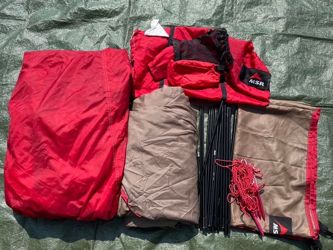 n*読様 幻級 MSR Velo ビンテージ テント