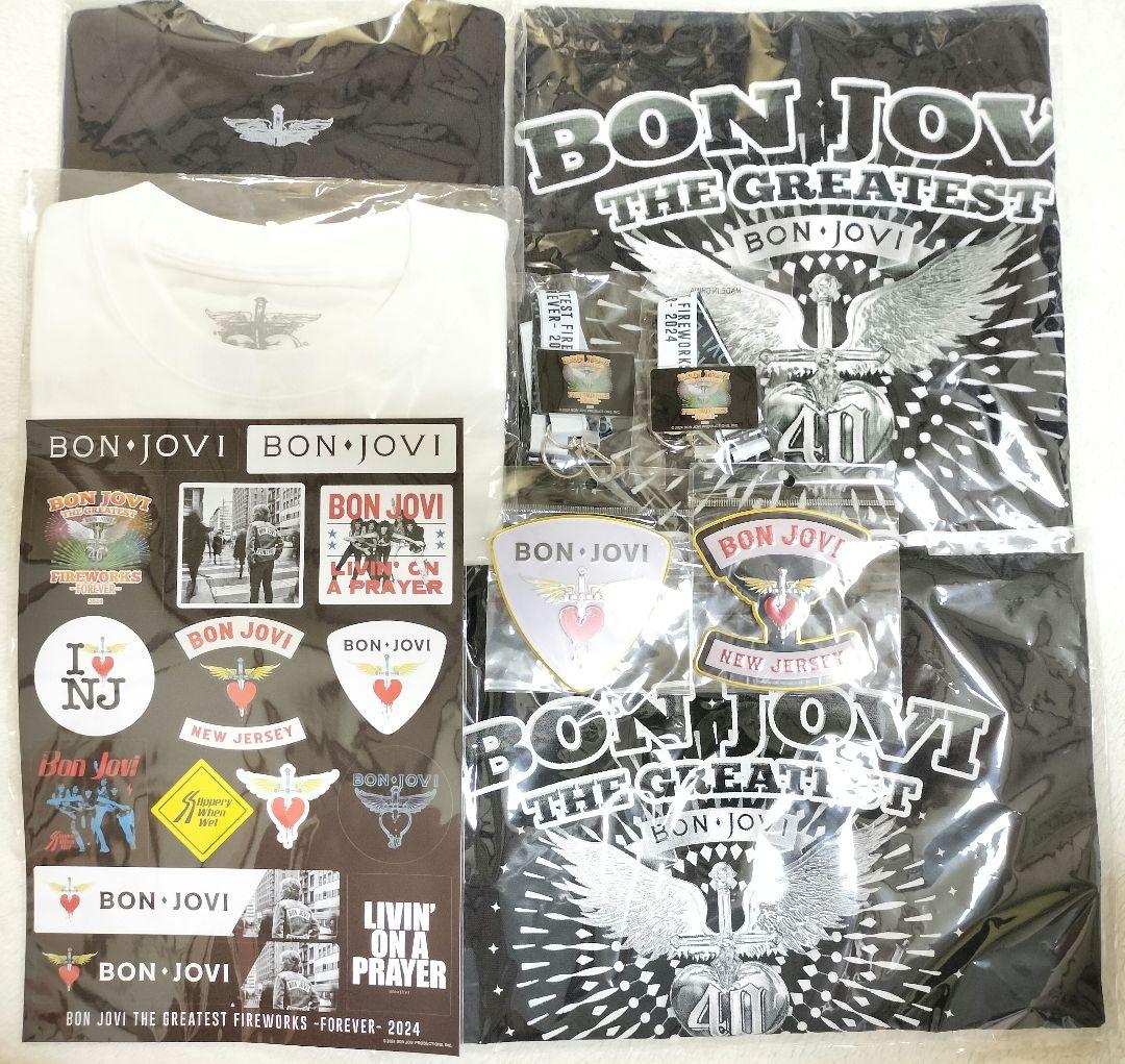 ボンジョビ　BONJOVI　Tシャツ　スポーツタオル　ネックストラップ　バッグ