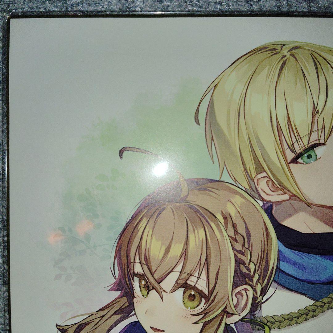 サイレントウィッチ誕生日色紙サイン入り