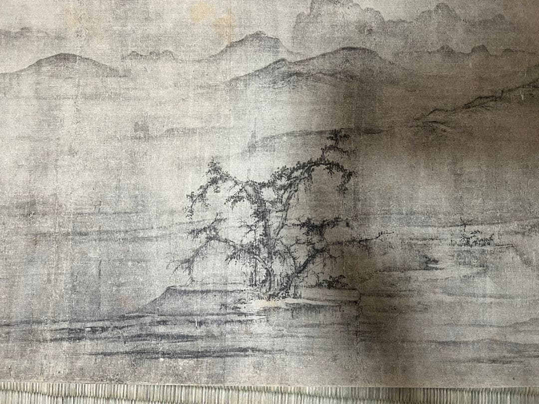 RT-100165専用 ／／複製①許道寧［秋山蕭寺］ ＆②雪舟 ［双幅］講談社！