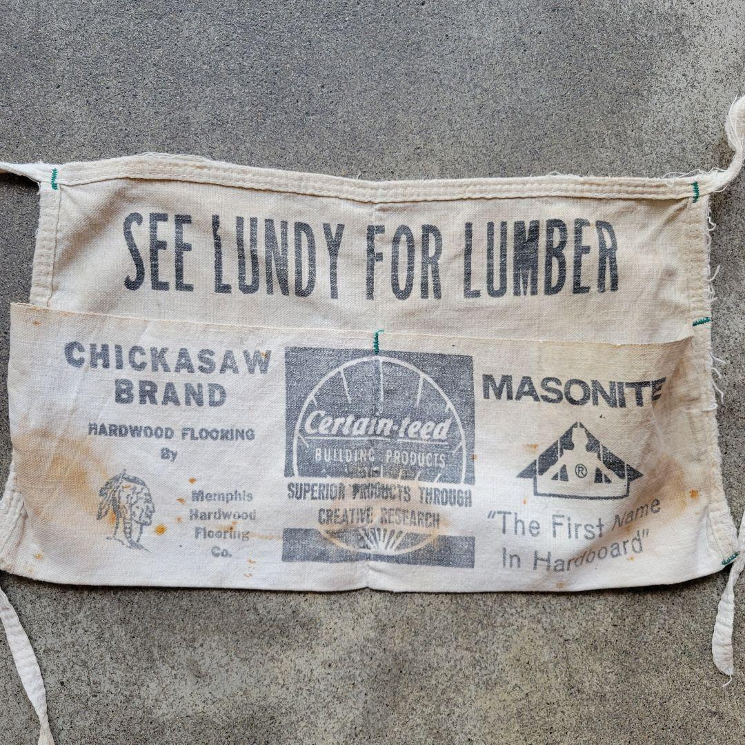 40's～vintageworkapronサコッシュUSA古着