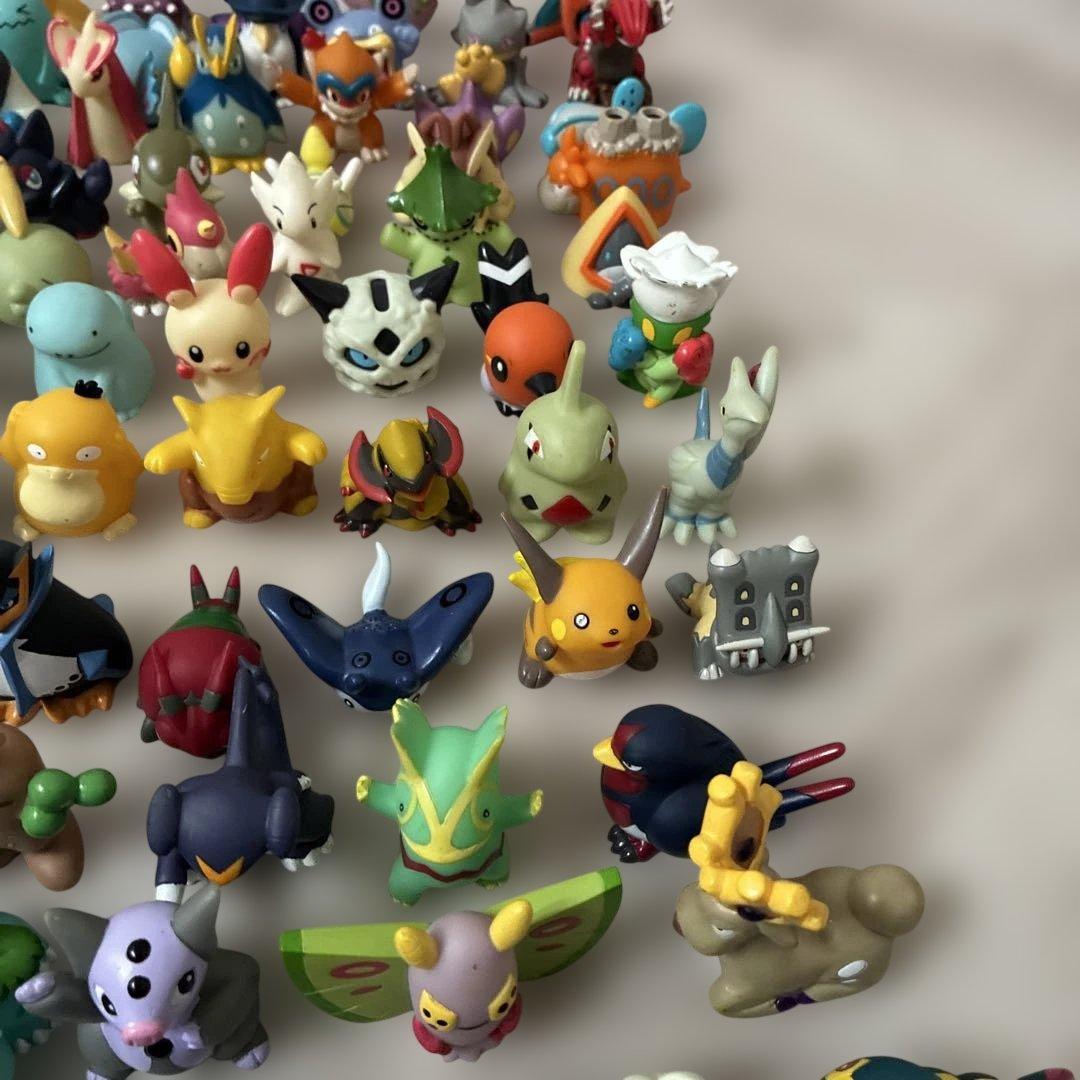 ①ポケモンキッズ ポケモン まとめ売り 200体 伝説 ピカチュウ ミュウ