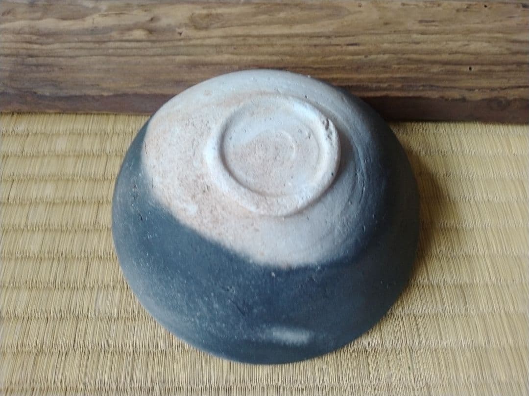 平安～鎌倉時代　黒色土器碗　骨董　古美術　発掘品　茶碗　酒器　土器　瓦器