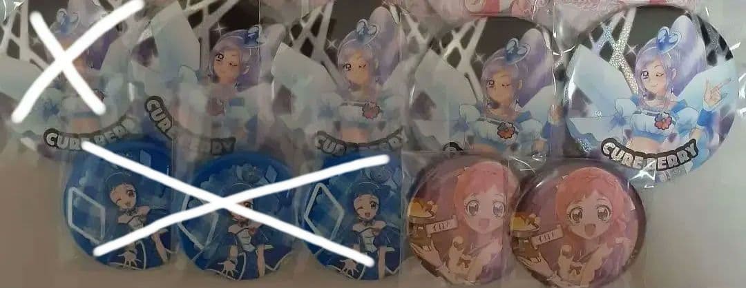 プリキュア 缶バッジ アクリルスタンド グッズ 大量