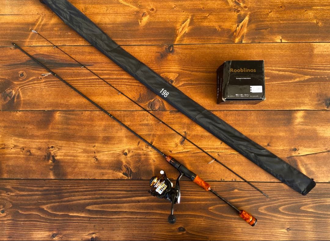 釣り竿セット　新品未使用　カーボンロッド　スピニング　662UL バスロッド