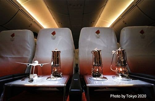 新品東京2020オリンピック聖火特別輸送機TOKYO2020号1/200未使用品